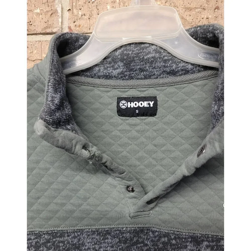Hooey Stevie 1/4 Snap Pullover, Men's Small